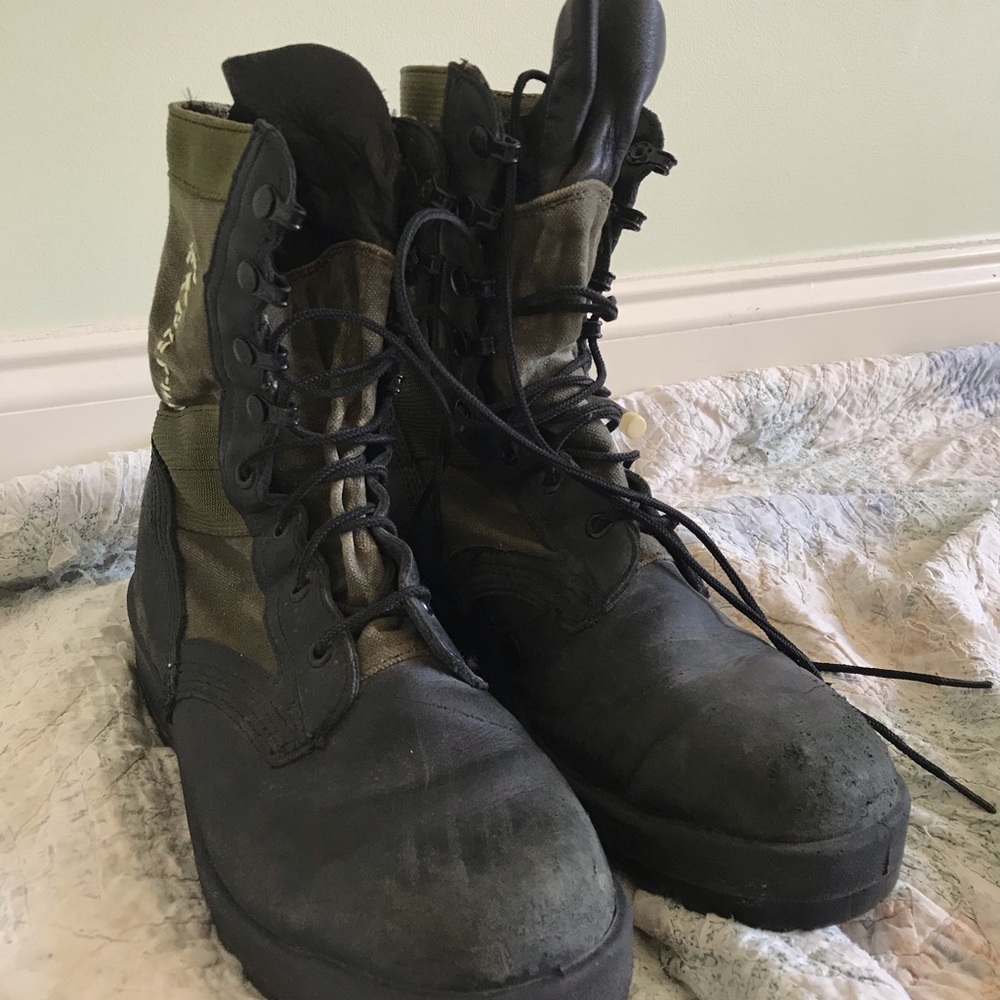 Vintage military boots